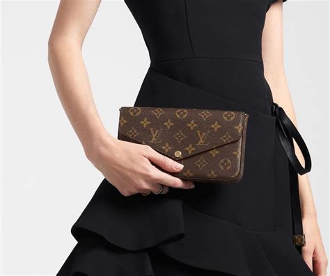 louis vuitton pochette felicie ebene|Louis Vuitton monogram pochette bag.